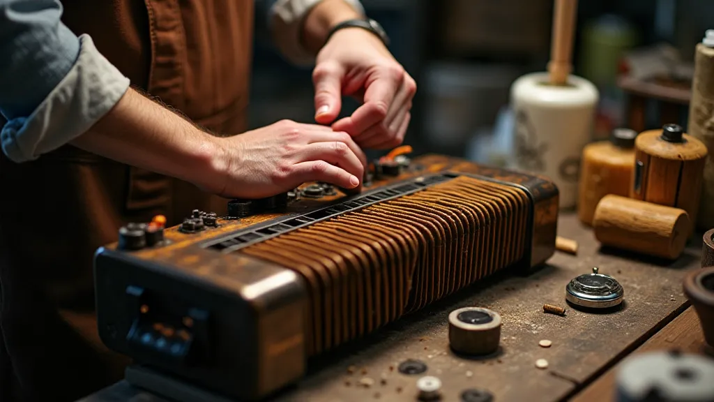 Accordion reed adjustment process