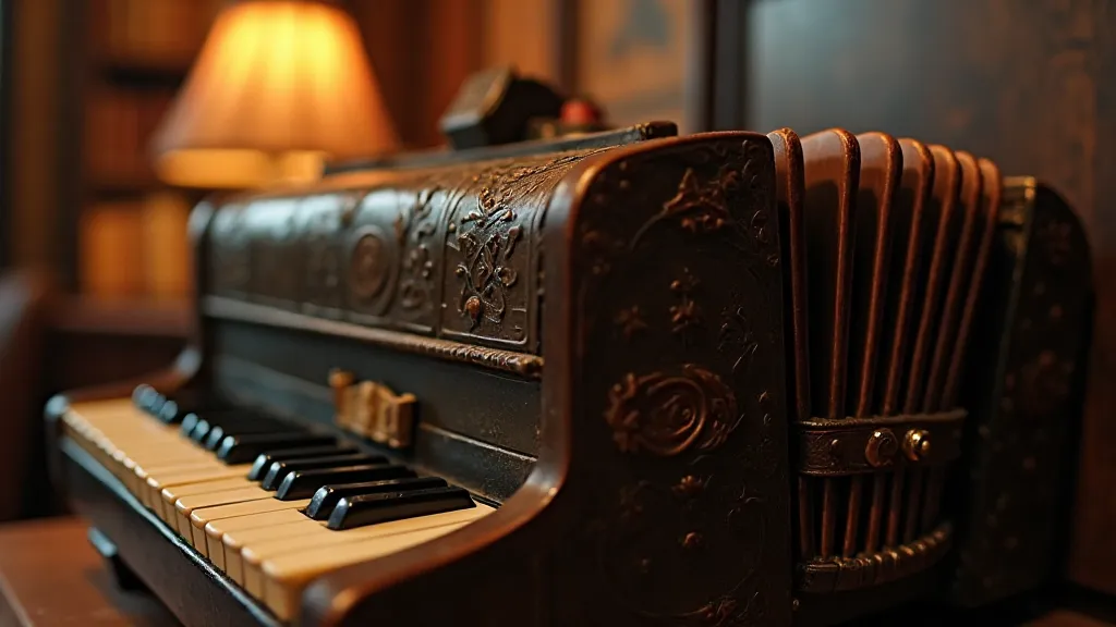 Antique accordion