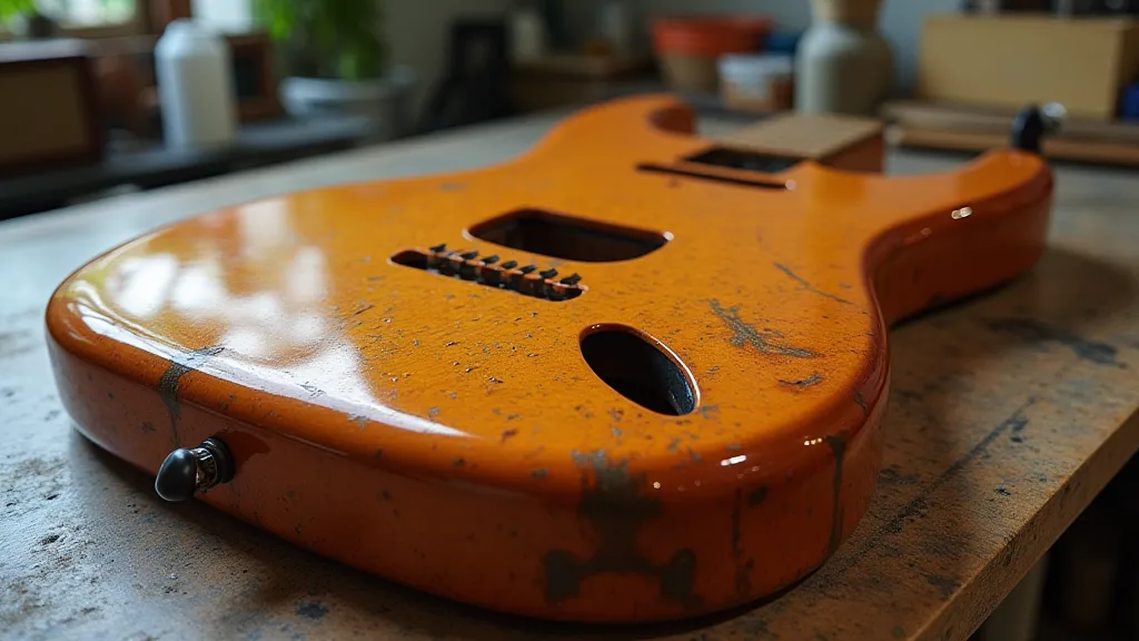 Finished Guitar Body