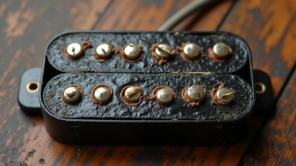 Split coil humbucker