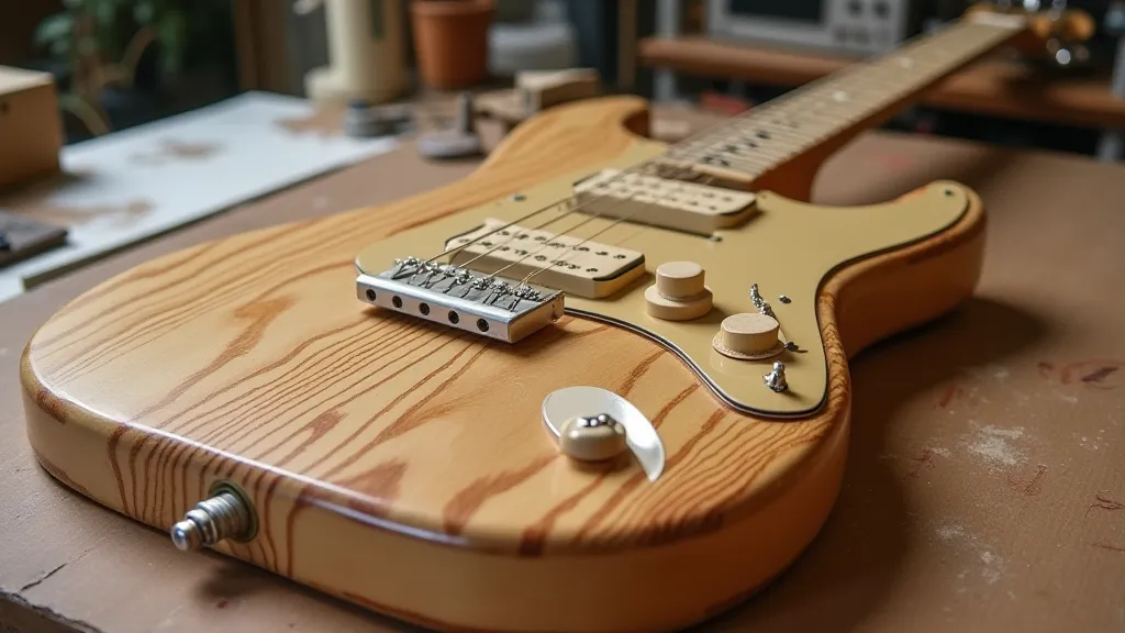 Poplar Electric Guitar